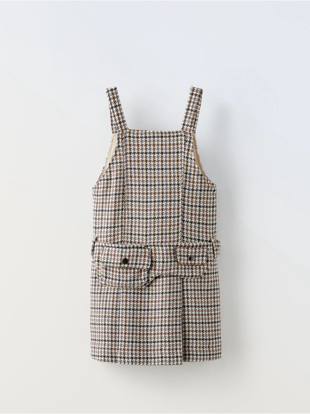 Zara Beige Linen-Blend Top